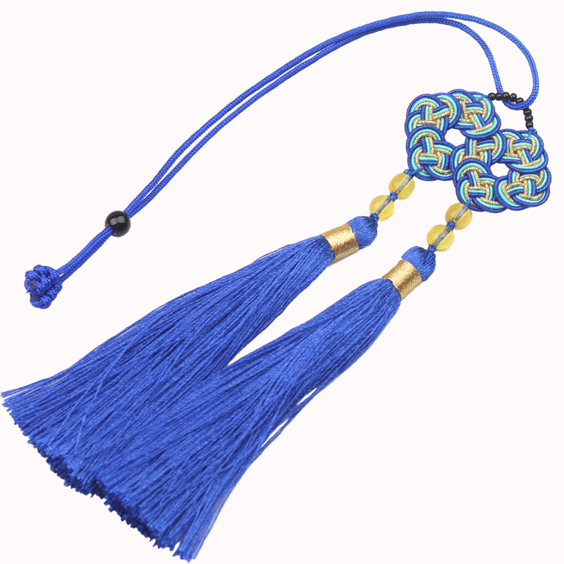 四方结中国结流苏穗子diy书签抱枕吊穗服装辅料发饰灯笼扇坠批发