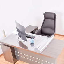 K532办公桌防脏pvc桌布透明软玻璃桌垫防水办公室大班台桌面垫子