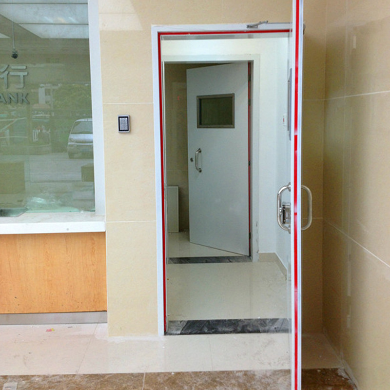银行专用金库门 防尾随门 钢质联动二道门 龙电安防