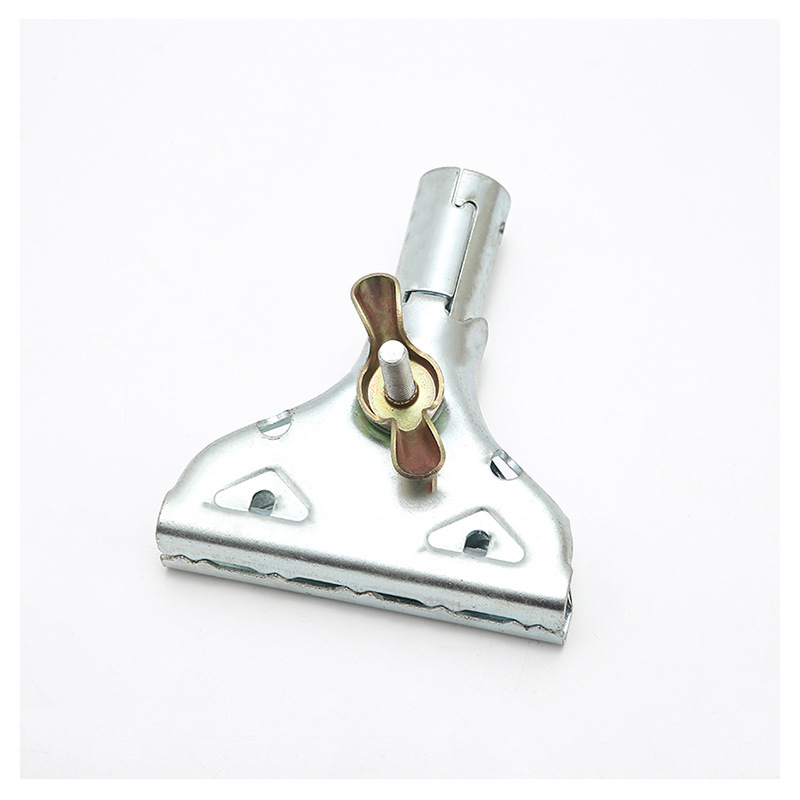 厂家批发铁夹老虎夹拖把配件夹子镀锌替换头拖把夹头