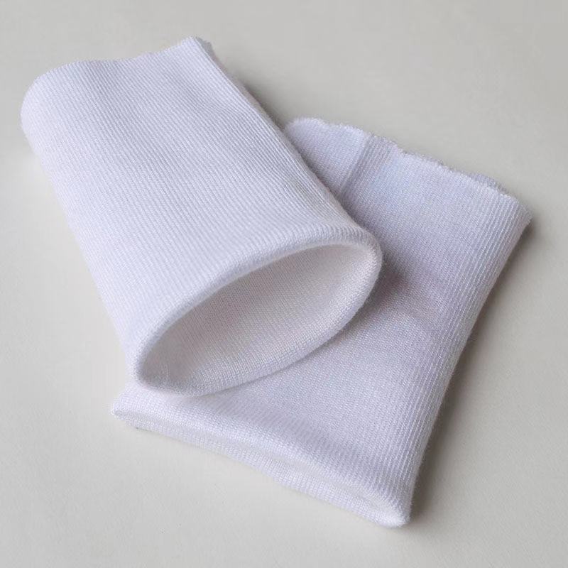 厂家定制罗纹罗口面料涤弹丝袖口针织罗纹无缝袖口棉服防风袖子