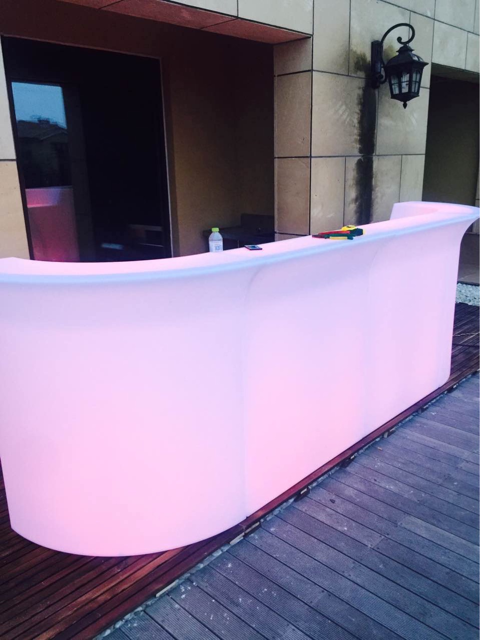 酒吧吧台发光吧台桌户外防水活动可移动鸡尾酒调酒吧台发光吧台