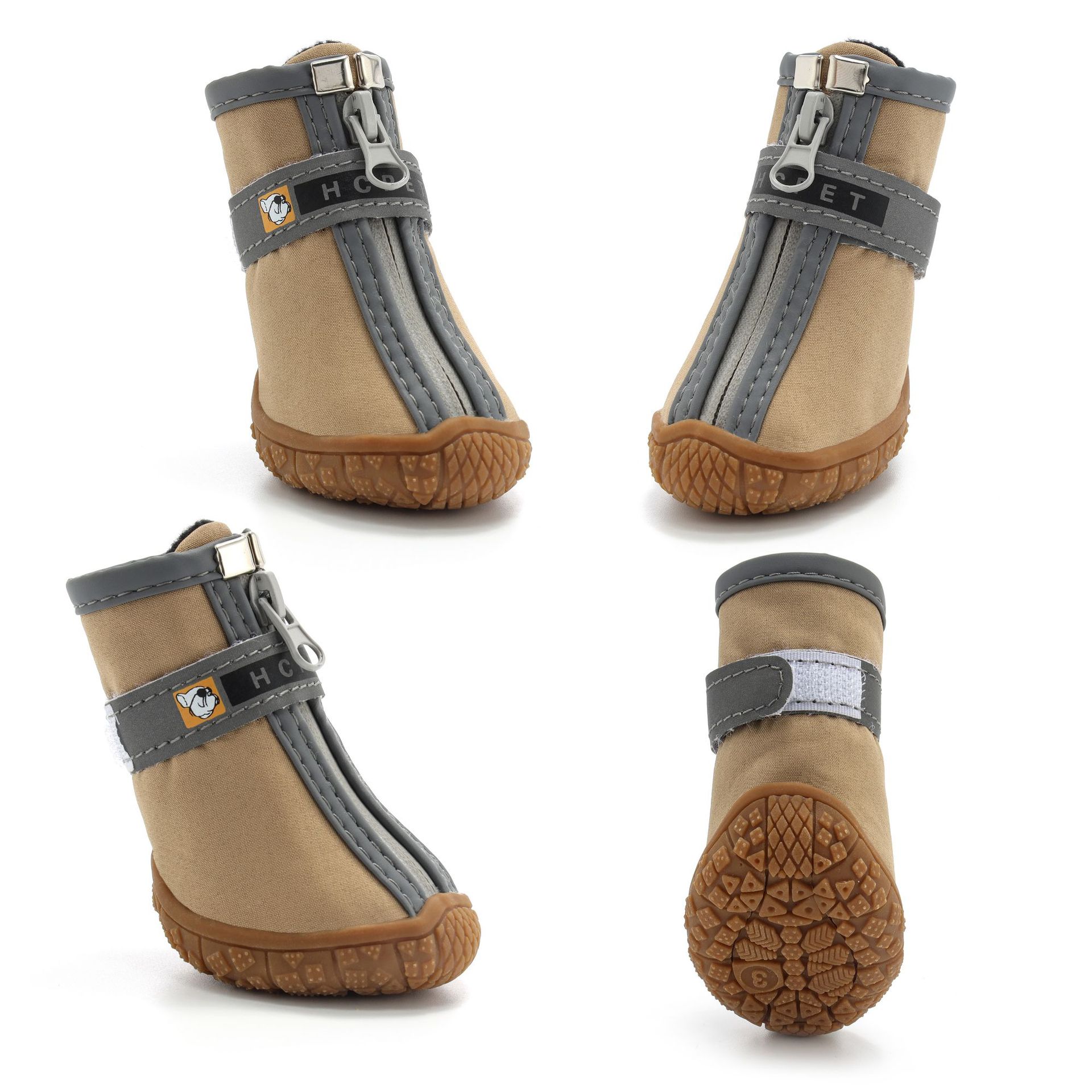 2021新款狗鞋宠物鞋泰迪贵宾法斗小型犬小狗鞋子防水透气耐磨厂家