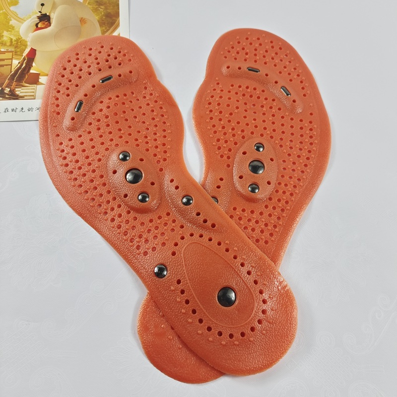 脚底穴位按摩鞋垫足底涌泉穴保健男女养生磁疗刺激家庭足疗可裁剪