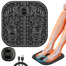 足底按摩器脉冲脚底腿部微电流足疗机充电式智能家用穴位按摩脚垫