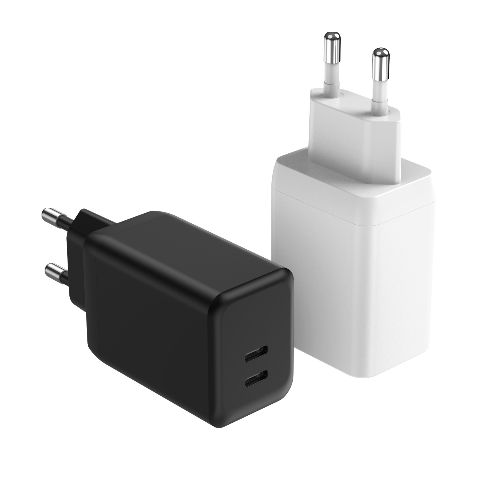 韩国插头45w充电头2c适用于三星s23氮化镓韩规插脚平板笔记本快充