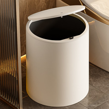 网红垃圾桶家用客厅现代简约轻奢大号按压式双桶带盖厨房卫生间筒