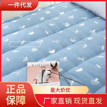 V45O棉花垫被褥子床垫软垫家用冬季加厚学生宿舍1.58单双人床垫褥