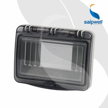 供应各种尺寸PWH-0406B新款透明保护窗罩 户外防水插座箱保护窗罩