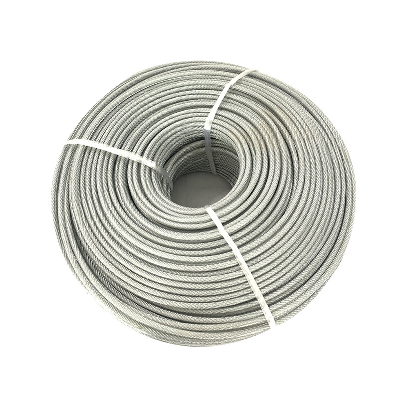 包胶钢丝绳 起重晾衣多捻细软304不锈钢包胶钢丝绳现货-阿里巴巴