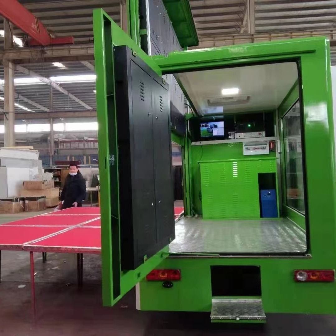 国六东风福瑞卡led宣传车 湖北程力汽车 小型汽油广告宣传车价格