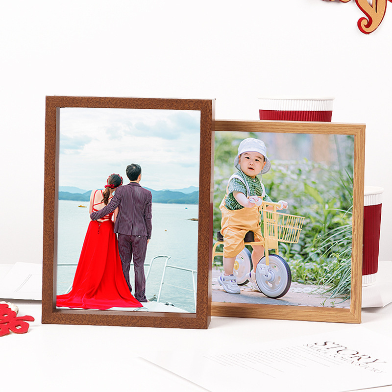 in Stock Wholesale Wedding Room Decoration Layout Decoration Wedding Supplies Newcomer Xi Character Photo Frame Square Rectangular Photo Frame