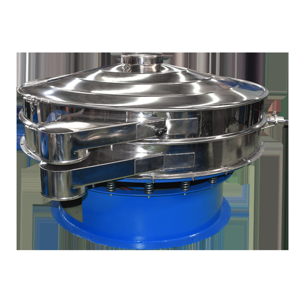 定制三次元旋振筛塑料颗粒不锈钢圆筛机茶叶振动筛选机石粉震动筛