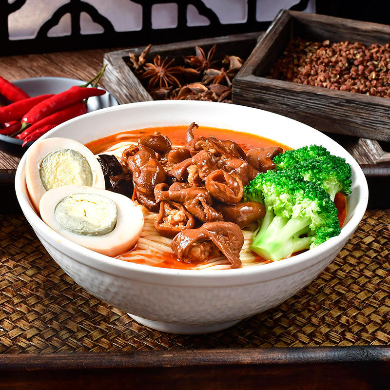 粮农香辣肥肠面浇头260g料理包速食商用外卖面馆成品菜肴重庆小面