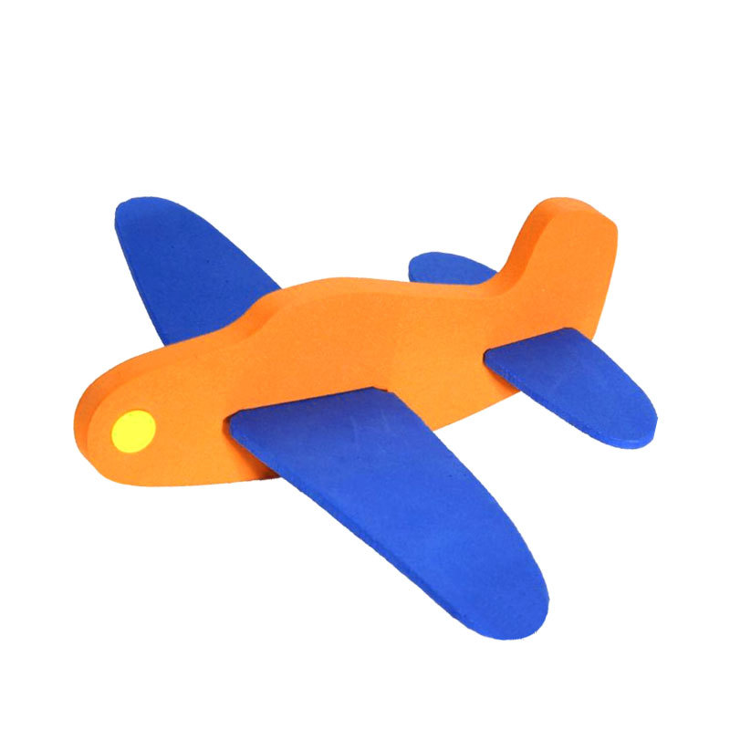 eva泡棉飞机玩具3d立体拼装eva泡沫模型飞机可印刷