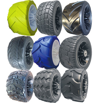 50-4充气脚轮沙滩车斗车