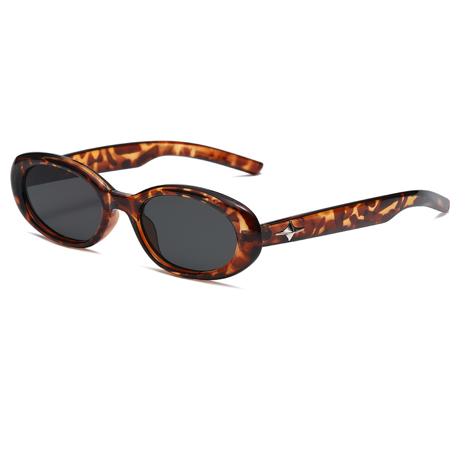 2023 New Gm Oval Frame XINGX Sunglasses Xiaohongshu Same Style High Sense Personal Influencer Men's and Women's Sunglasses