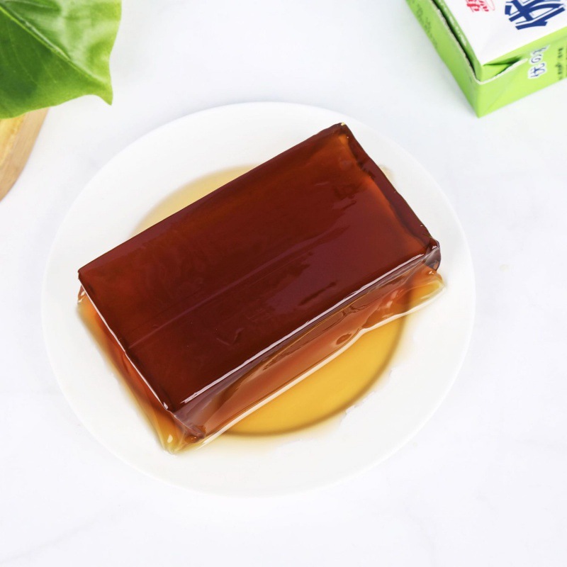 仙草冻福建惠尔康优の即食黑凉盒装仙吸的凉粉果冻凉茶果冻饮料厂
