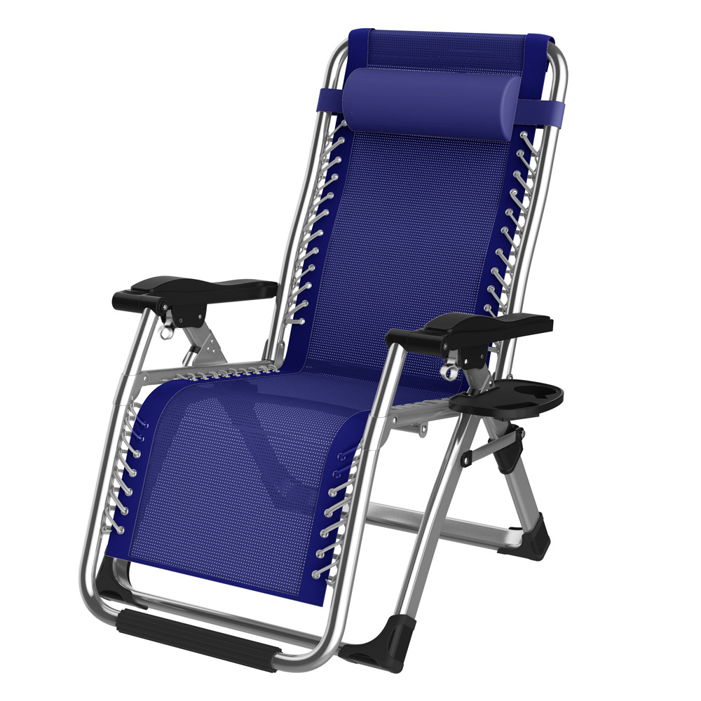 Lunch Break Recliner Leisure Chair Home Deck Chair Office Armchair Outdoor Beach Chair Balcony Chair Folding Bed