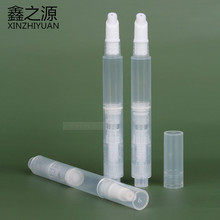 塑料3ml5ml唇彩按压笔包材化妆品粉底液分装瓶遮瑕笔唇彩真空瓶