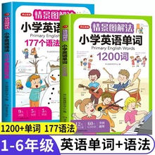 开心教育 情景图解法小学英语语法单词一二三四五六年级通用 知识