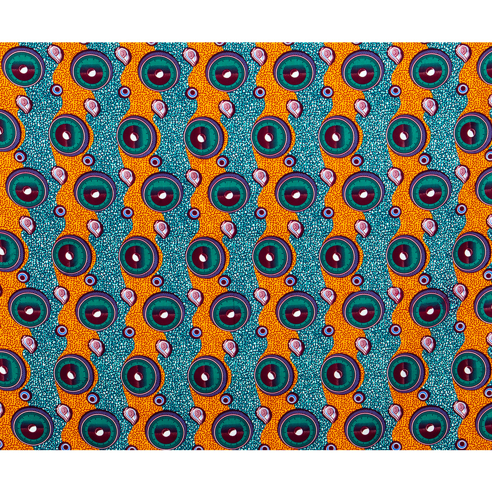 非洲风格平纹印花蜡染面料棉质印花布服装面料跨境货源一件代发