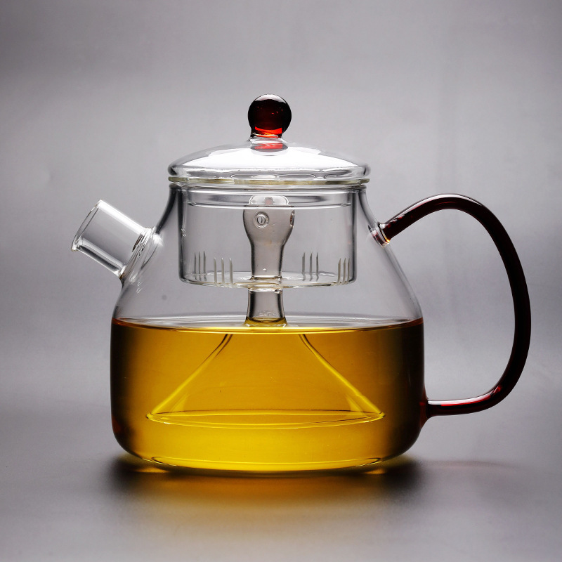 Large Capacity Full Glass Tea Steaming Pot Electric Ceramic Stove Tea Cooker Household Heat-Resistant Glass Kettle Teapot