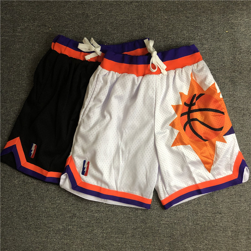 乌布雷网眼短裤太阳队保罗复古篮球内里双层美式短裤不过膝球裤男