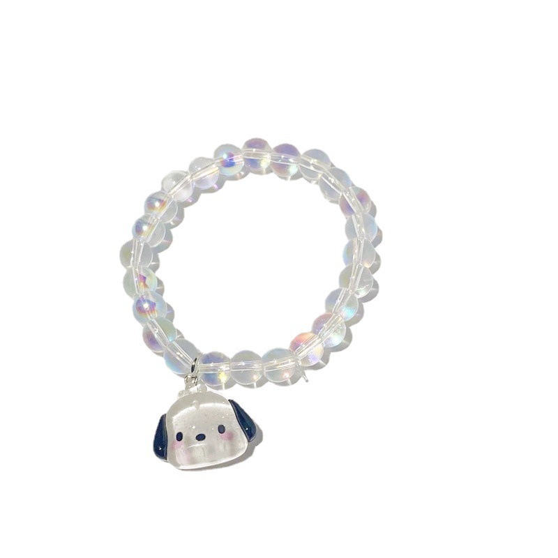 Girl Heart Sanrio Couple Bracelet Female Student Girlfriend Gifts Pacha Dog Cinnamoroll Babycinnamoroll Ins Magic Flash Bracelet