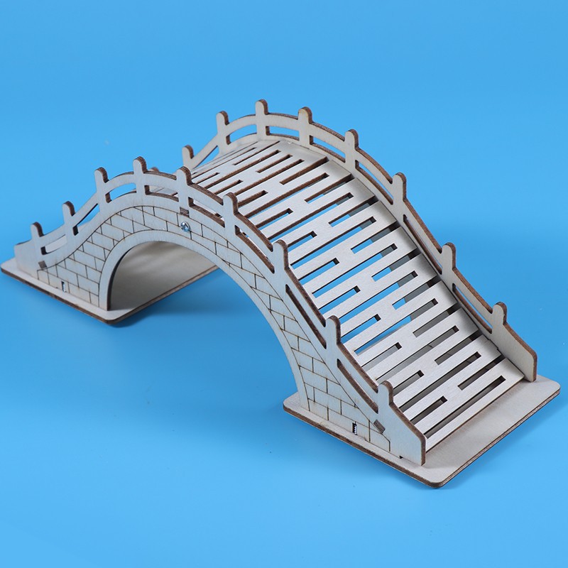 儿童diy桥梁模型玩具手工学生科技小制作拱桥材料小发明新品批发