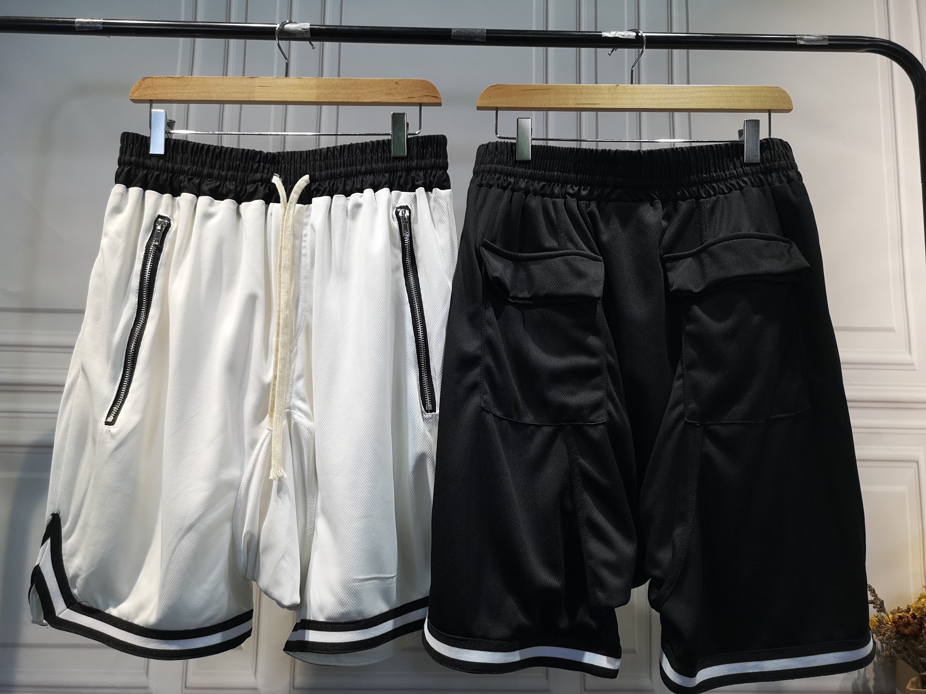 fog fear of god第五季主线休闲运动高街风五分重磅网眼短裤