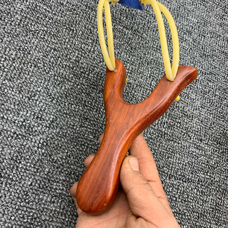 怀旧儿时经典玩具木质弹弓实木休闲玩具木弹弓叉地摊庙会景区热销
