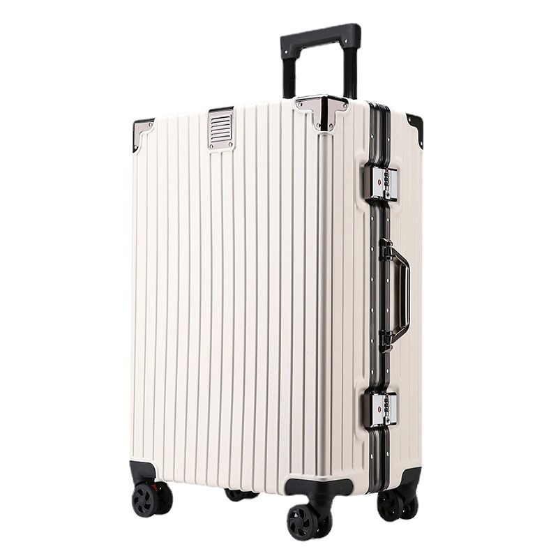 Sili Kangaroo Luggage Trolley Case Universal Wheel Suitcase Aluminum Frame Password Suitcase One Piece Dropshipping Manufacturer Batch