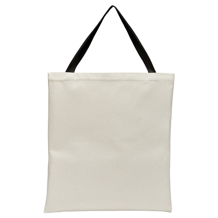 [Thermal Transfer White Blank Material] 300G Thickened Cotton and Linen Shopping Bag Shoulder Bag Single Layer Blank Bag