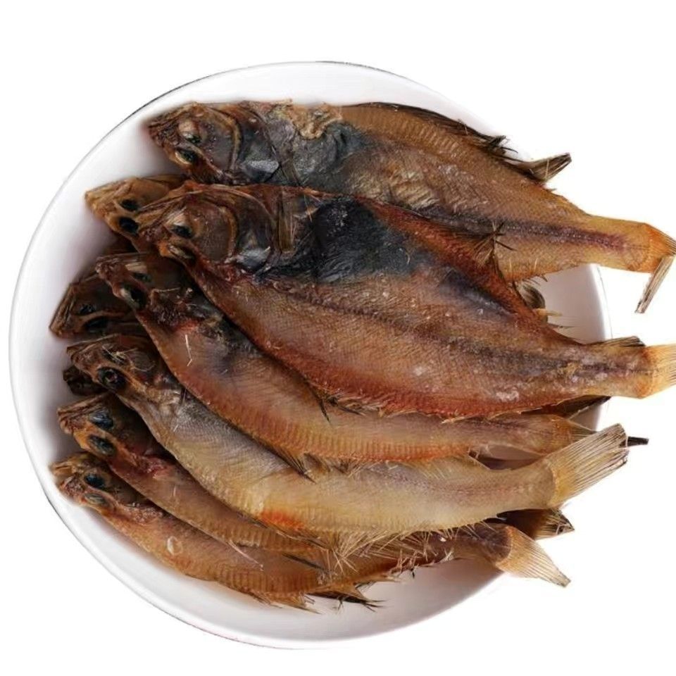 威海特产偏口鱼干长脖鱼干去腮去内脏低盐淡干海鲜干货6成左右干