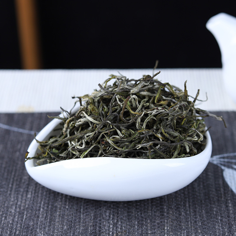 2024年早春绿茶云南绿茶生态银芽500g散装种绿茶茶高山茶现货批发