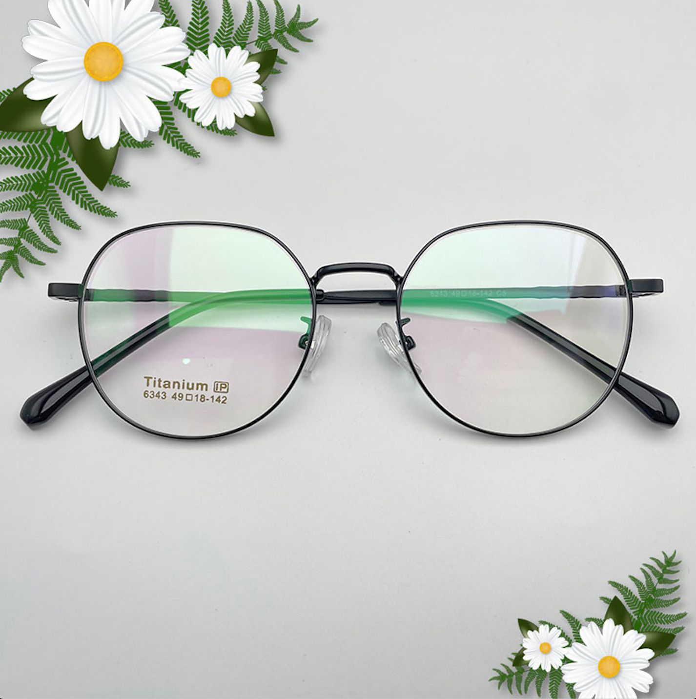 新款无磁椭圆全框复古小红书网红眼镜架可配近视男女通用潮流混批