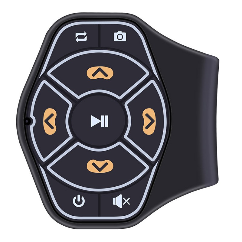 x09 车载蓝牙控制器 汽车蓝牙方向盘手机遥控器