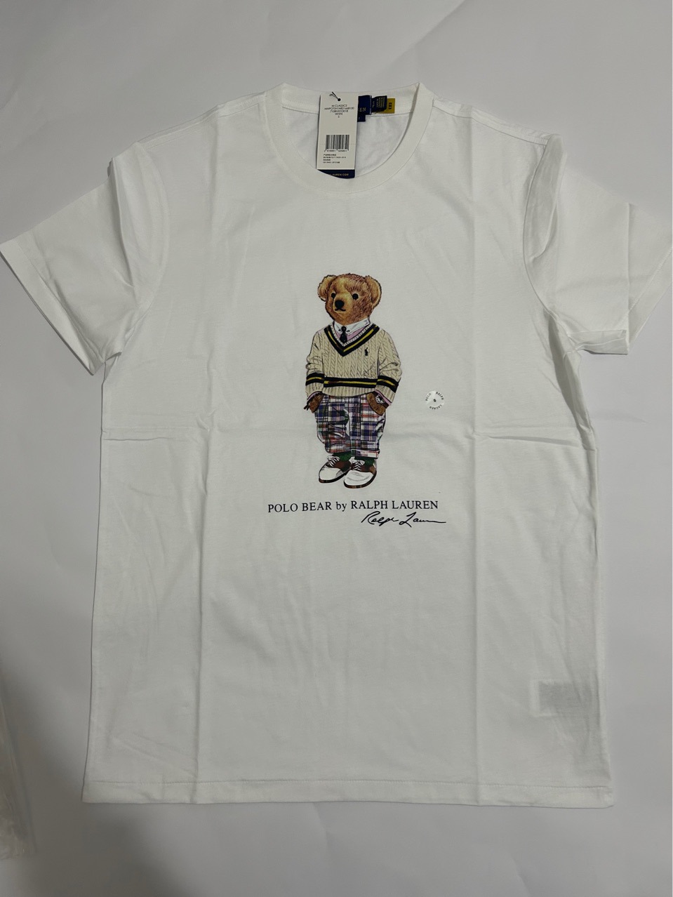 拉夫劳伦马标plrl小熊短袖t恤24年新款短袖t恤三色可选-阿里巴巴
