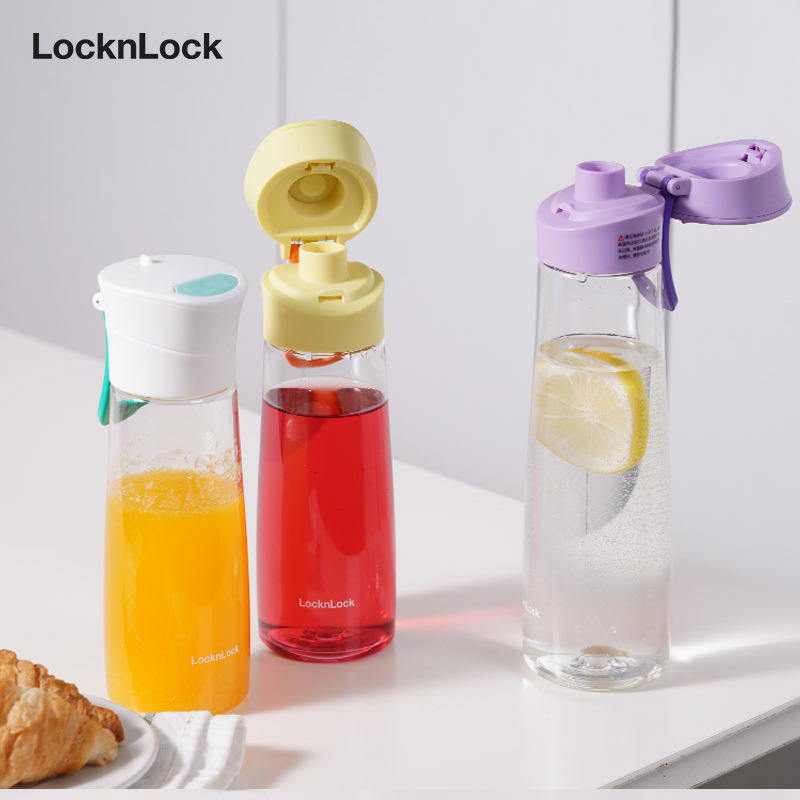 乐扣水杯大容量tritan男女简约随手杯夏情侣学生杯子批发abf772/3