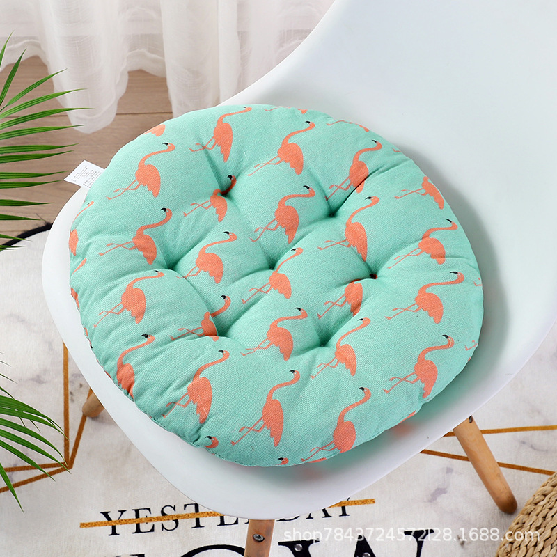 Round Cotton Linen Cushion Tatami Seat Cushion Office Seat Cushion Computer Chair Dining Chair Cushion Bench Seat Cushion Factory Wholesale