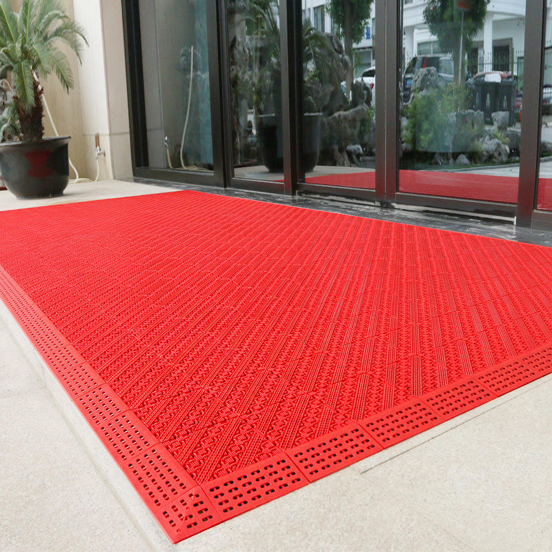 室外门店防滑地垫户外进门防水脚垫商用镂空入户门垫店铺门口地毯