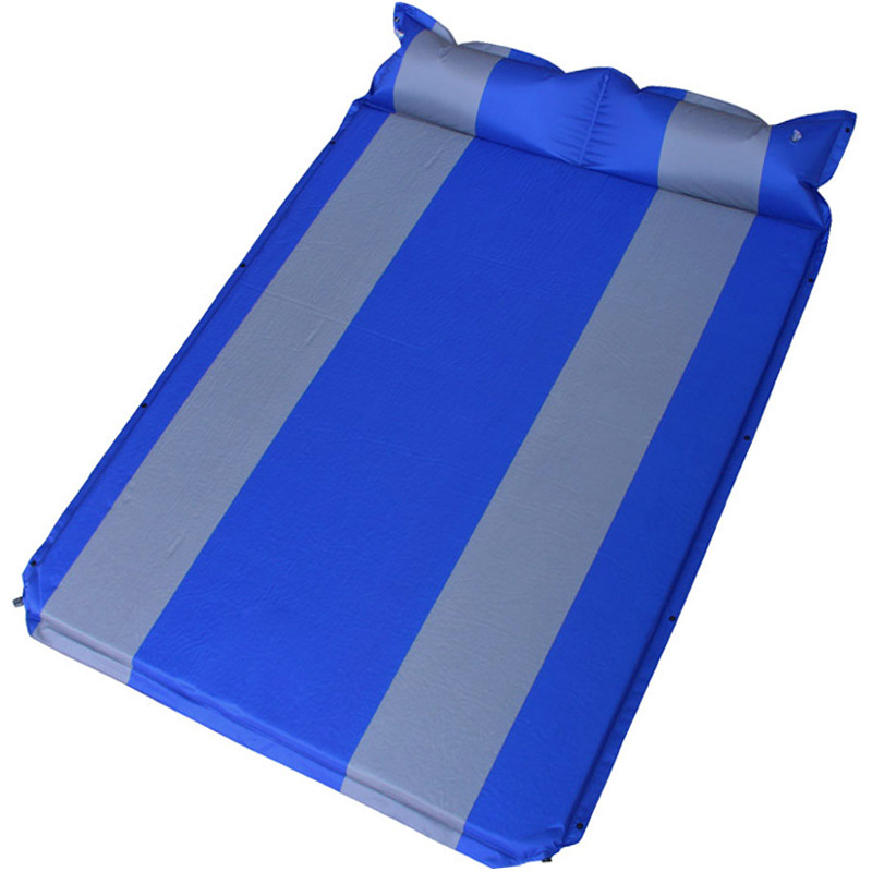 公狼户外自动充气垫加宽单人防潮垫 加厚配帐篷垫子约1米宽便携床