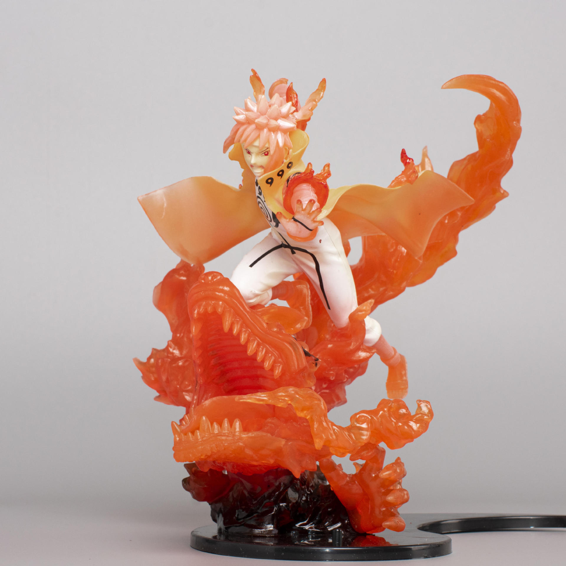 优质版火影木叶六道仙人火焰鸣人羁绊火焰卡卡西火焰风波水门手办