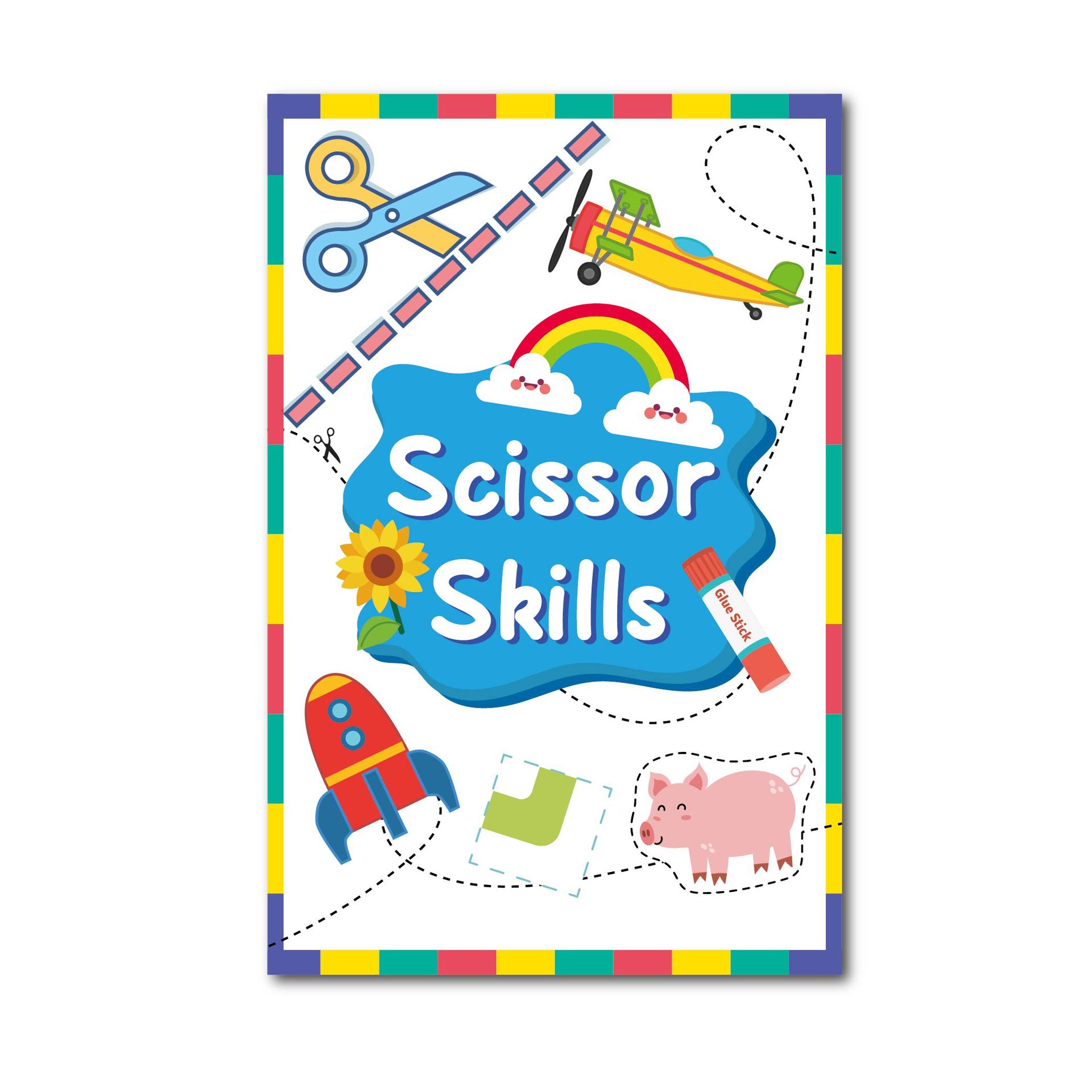 儿童剪纸本趣味卡通diy手工制作玩具粘贴幼儿园亲子互动剪纸书