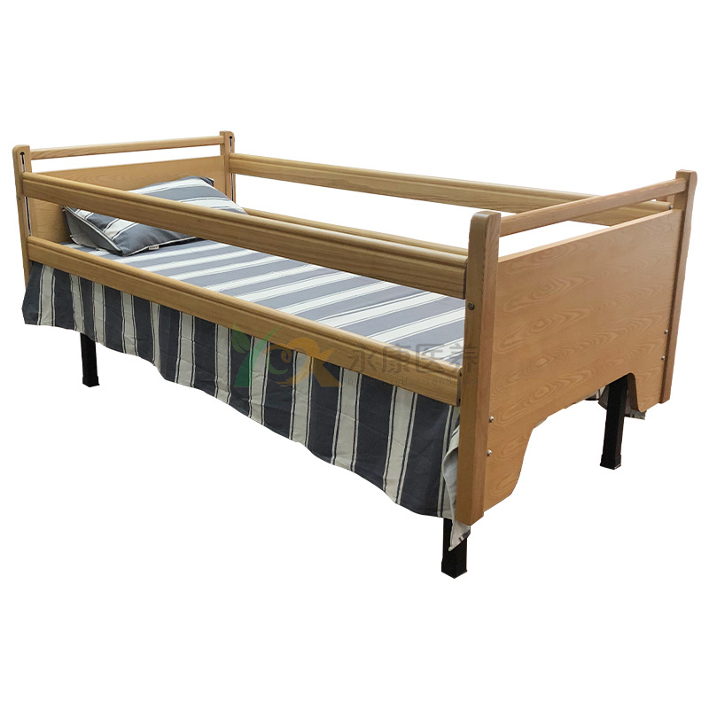 养老院敬老院木质适老化实木床老人床养老床功能护理床双功能手动