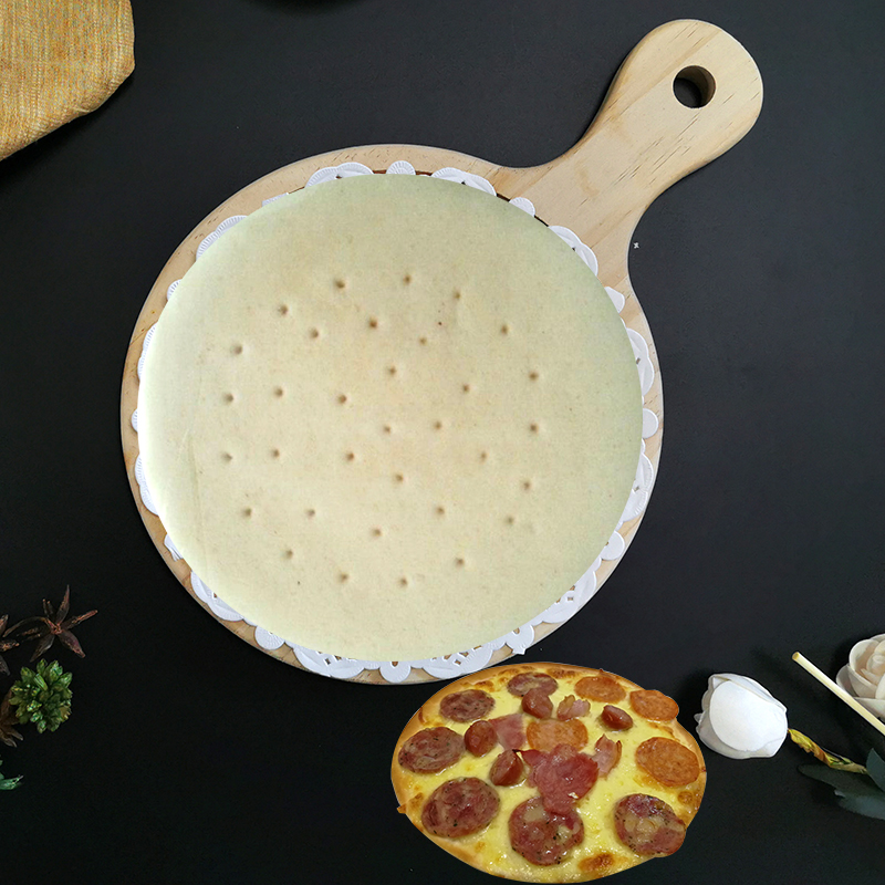 披萨饼底10英寸无边薄饼比萨饼薄脆速冻匹萨皮pizza烘焙原料免邮
