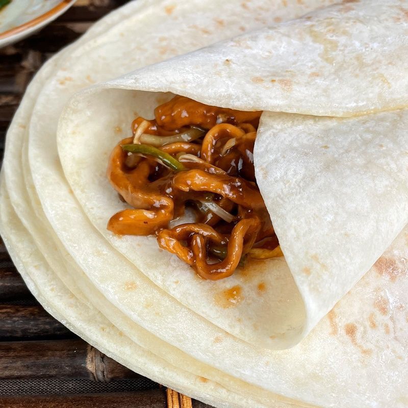 现做手工烙馍河南烙馍卷菜传统薄饼烙馍手抓饼烙饼大饼面食500克