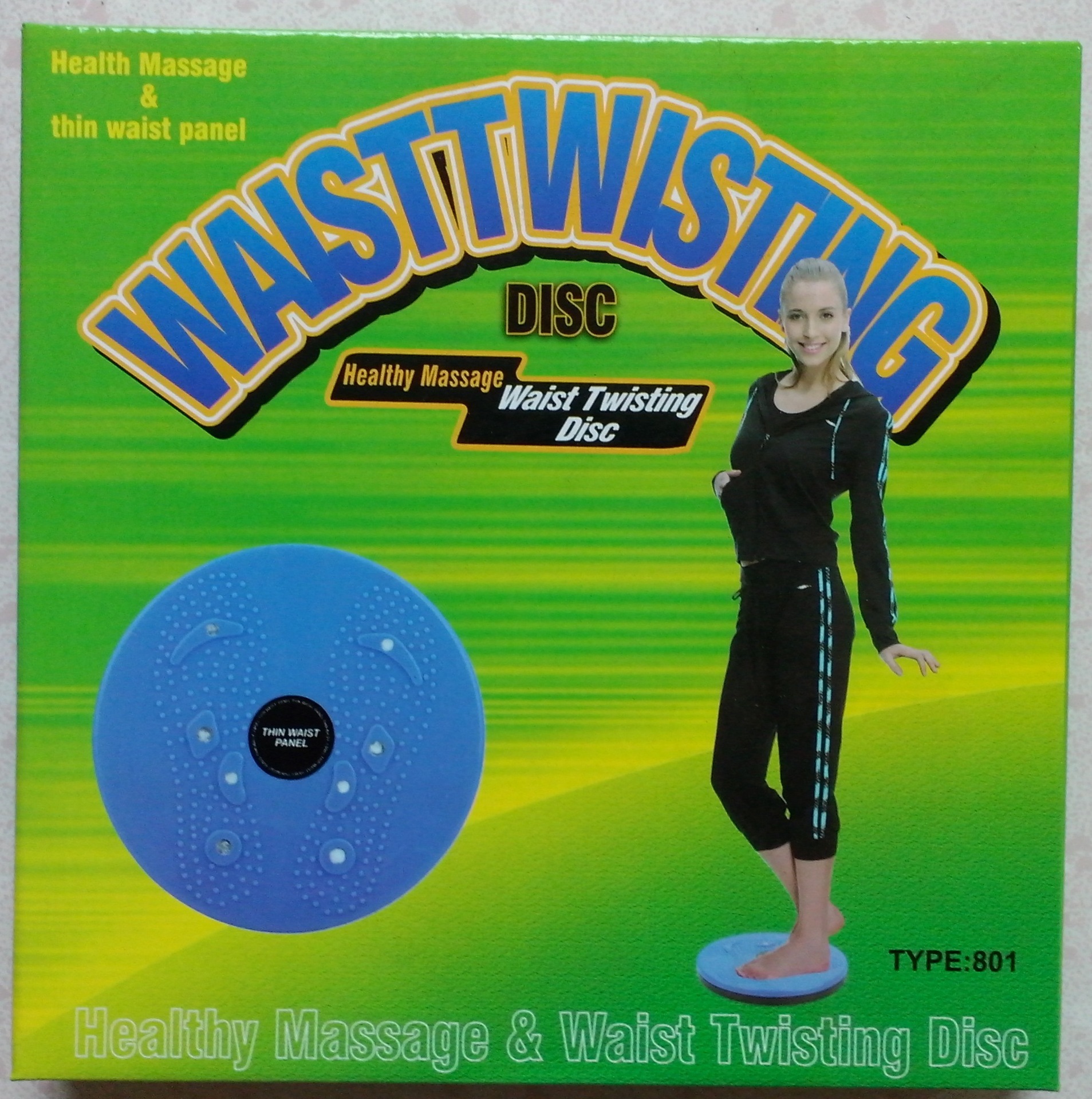 Wriggled Plate Fitness Equipment Waist Twister