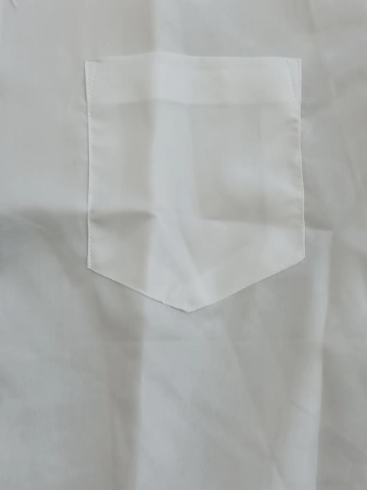 Wholesale Disposable Cheap White Shirt Men's Long Sleeve Special Large Size Four Seasons Performance Matching Sample Clothes Factory Direct Sales